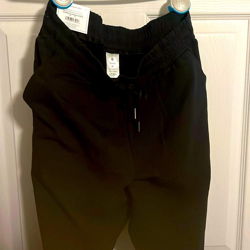 French terry capris